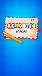 Acrostic Words: Crossword Game 스크린샷 2