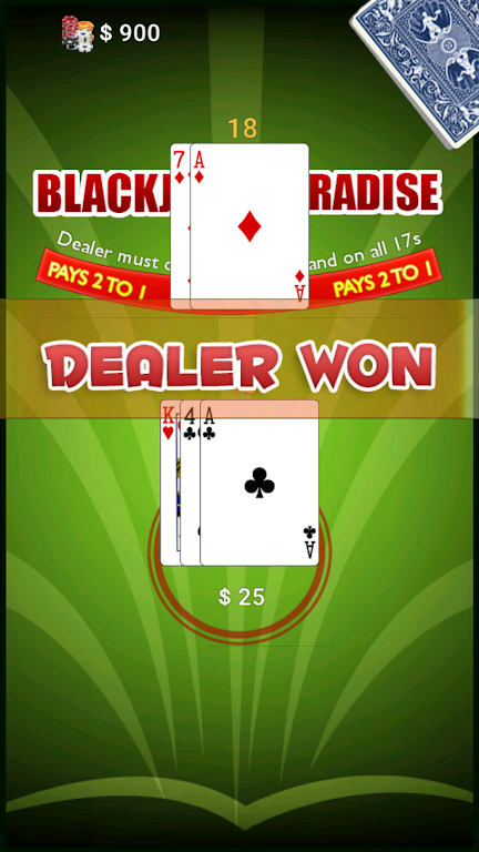 BlackJack Paradise Tangkapan skrin 4