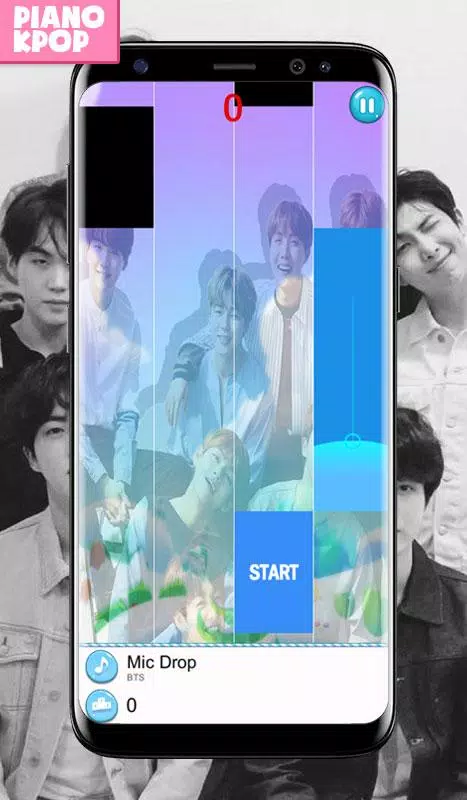 KPOP BTS Piano Magic Tiles Screenshot 2