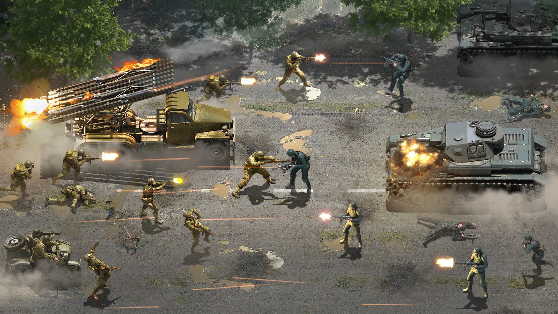 Heroes of War Screenshot 1