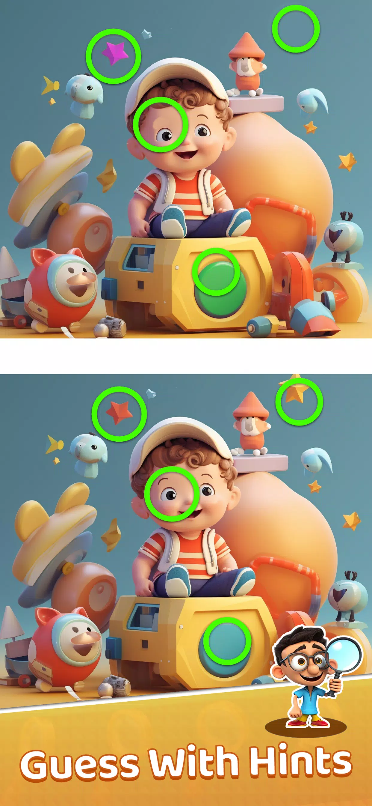 Spot the Difference Games Captura de tela 2