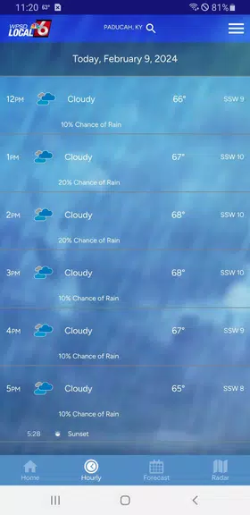 WPSD Radar 스크린샷 2