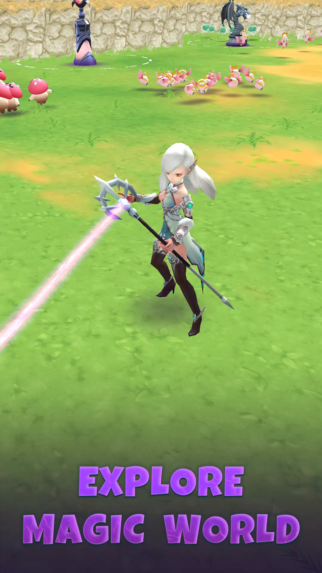 Magic Castle Invasion Idle RPG ภาพหน้าจอ 4