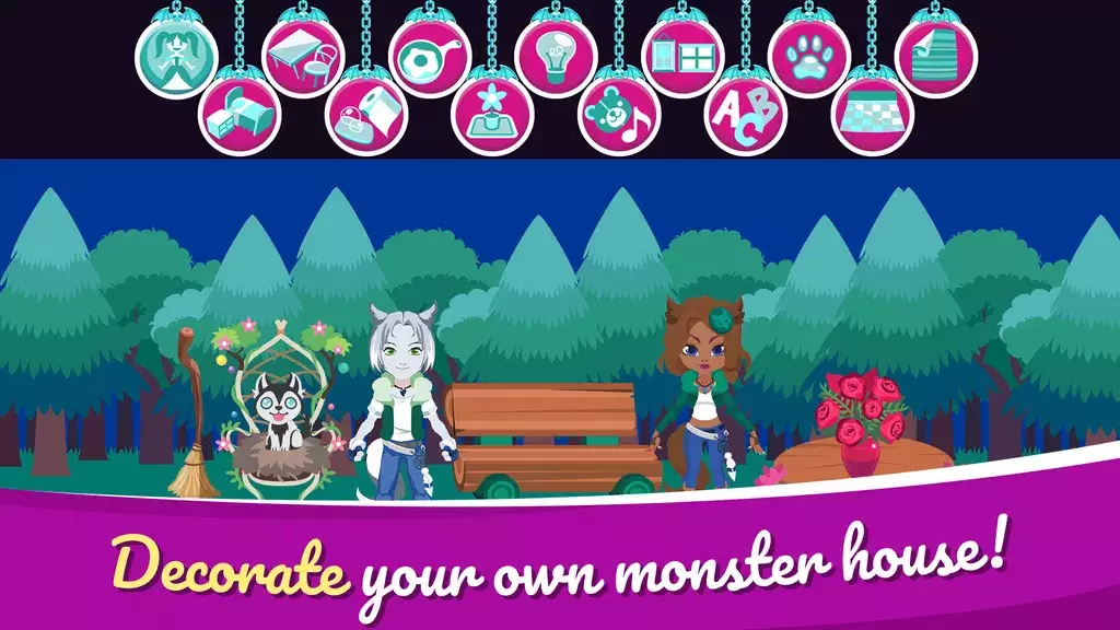 My Monster House: Doll Games Ekran Görüntüsü 1