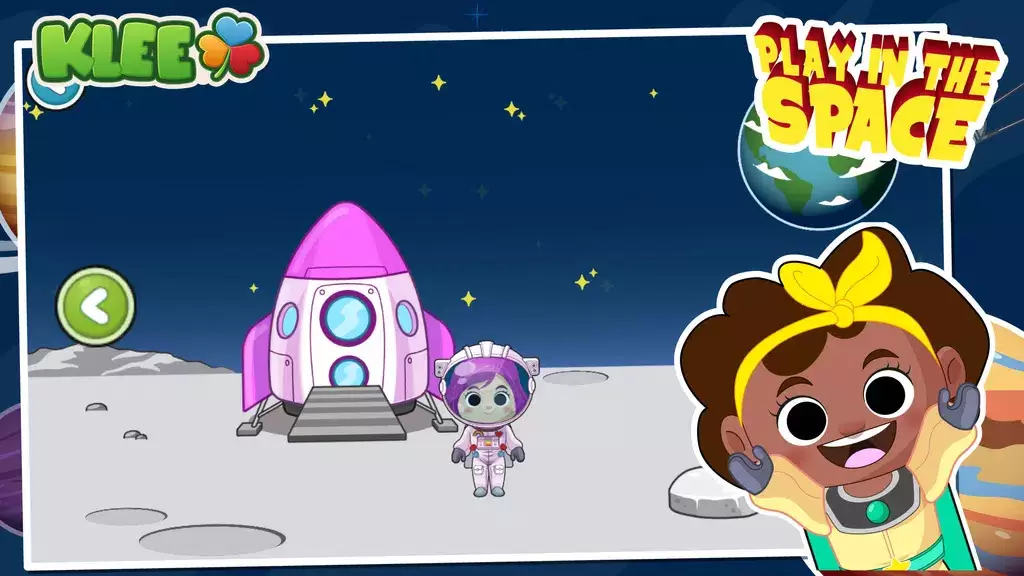 Play city SPACE Game for kids ภาพหน้าจอ 3