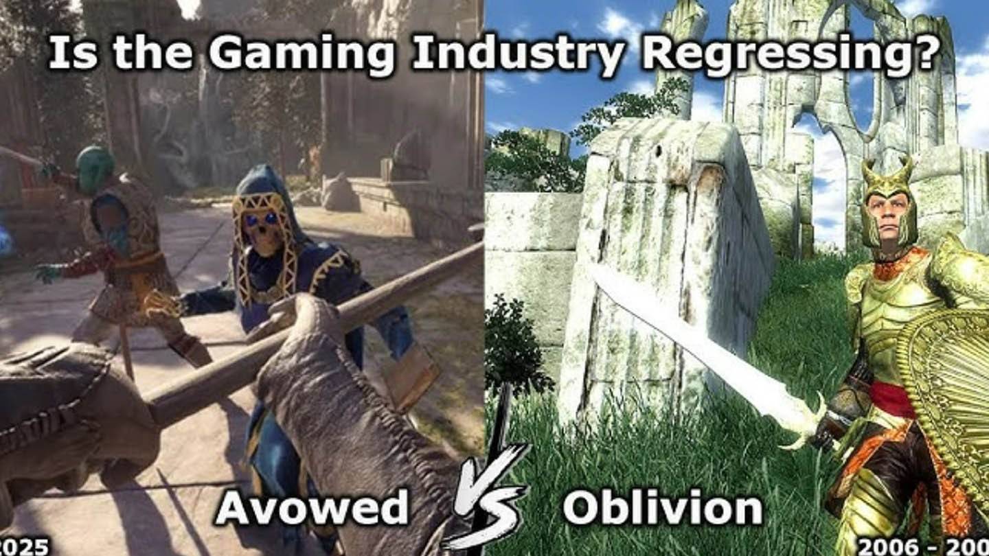 Atualmente vs The Elder Scrolls IV: Oblivion - 19 anos de diferença, mas o clássico ainda reina supremo?