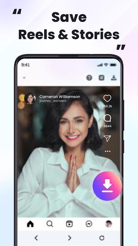 Reels video downloader, repost ภาพหน้าจอ 4