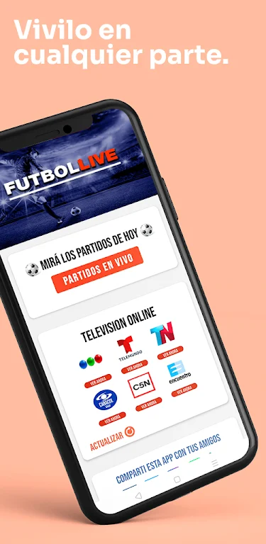 Futbol Live Zrzut ekranu 3