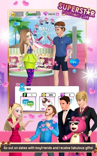 Superstar Fashion Girl Capture d'écran 3