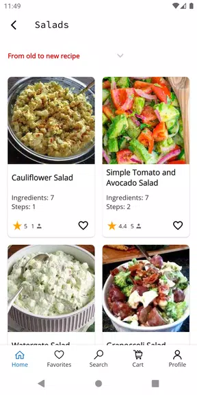 Easy Recipes. Recipe Book স্ক্রিনশট 2