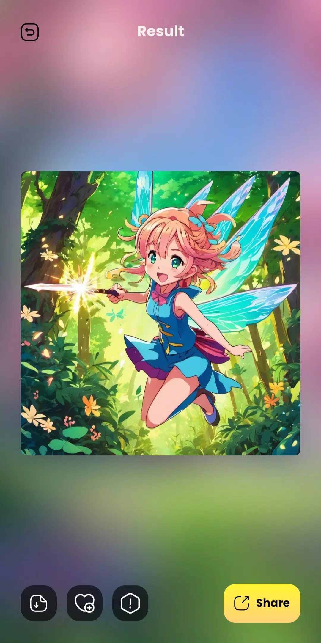 Anime Art Generator - AI Anime Capture d’écran 2