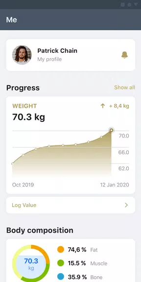 MyPersonalTrainer - FitnessApp スクリーンショット 3