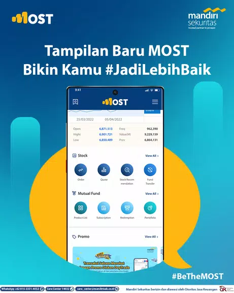 MOST by Mandiri Sekuritas ဖန်သားပြင်ဓာတ်ပုံ 1