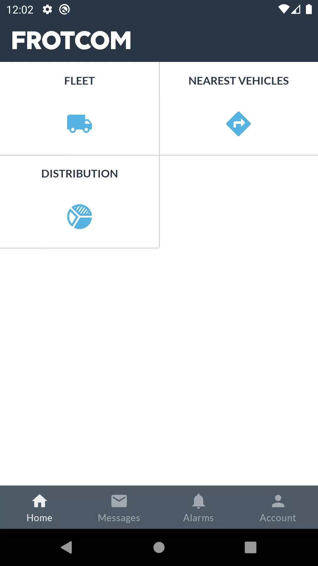 Frotcom Fleet Manager Captura de pantalla 1