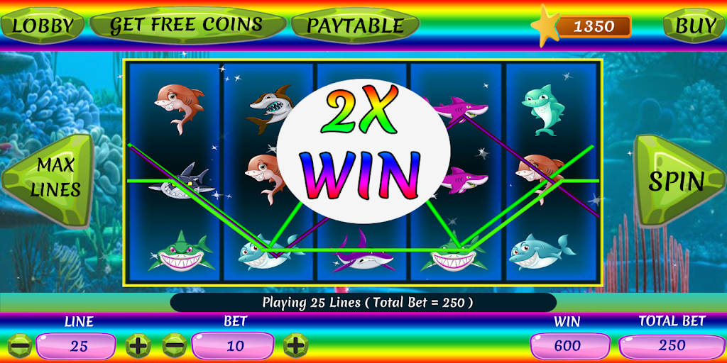 Shark Slots Ảnh chụp màn hình 2