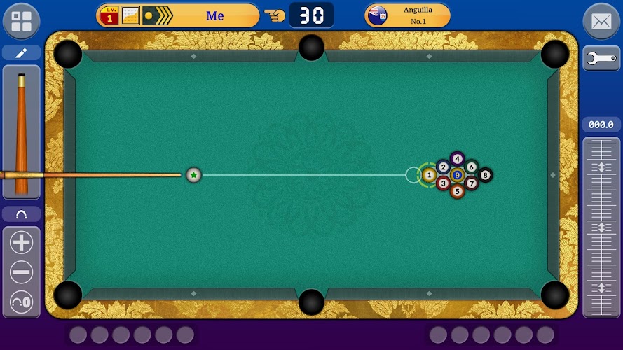 Schermata 9 ball pool and offline pool 2