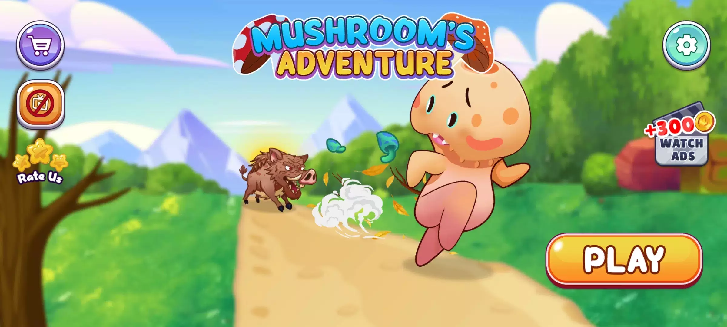 Mushroom war: Jungle Adventure应用截图第1张