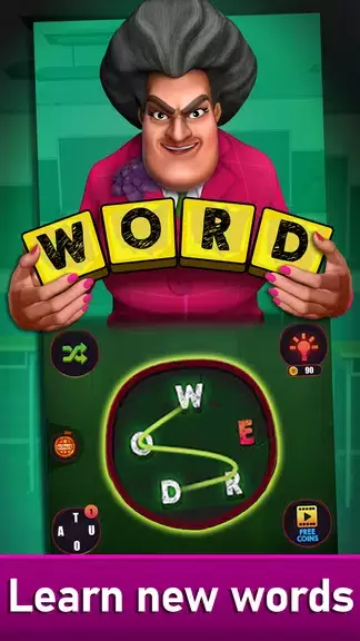 Scary Teacher : Word Games Ảnh chụp màn hình 3