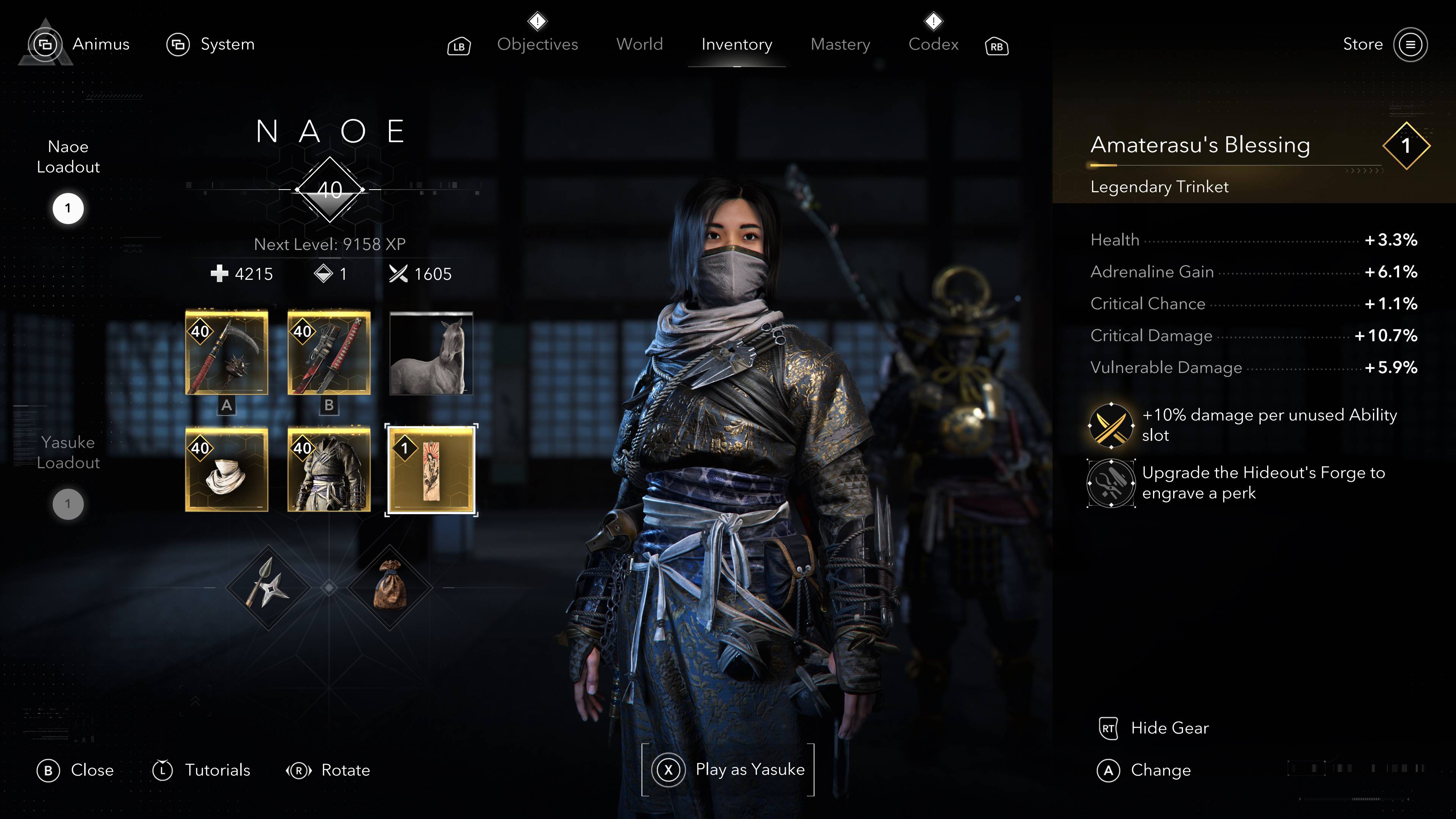 Comment obtenir XP et progresser rapidement dans Assassin's Creed Shadows