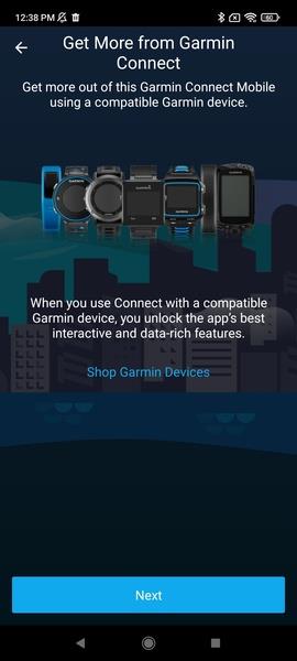 Garmin Connect™ Capture d'écran 4