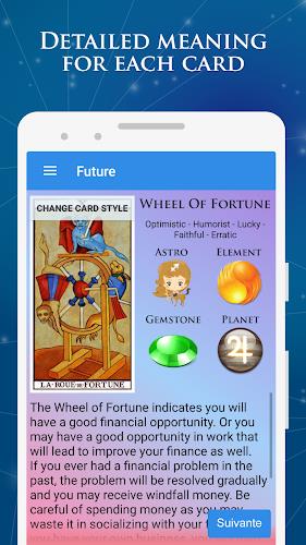 Tarot of Love, Money & Career Captura de pantalla 2