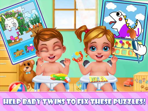 Newborn Sweet Baby Twins 2: Baby Care & Dress Up应用截图第1张