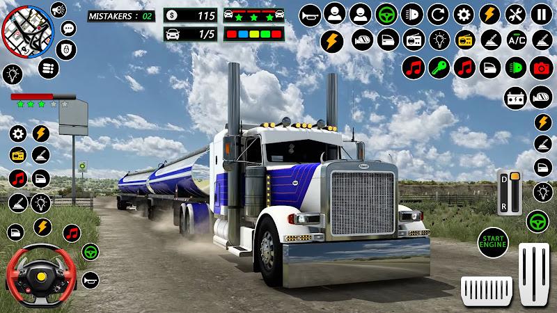 US Cargo Truck Simulator Games स्क्रीनशॉट 1