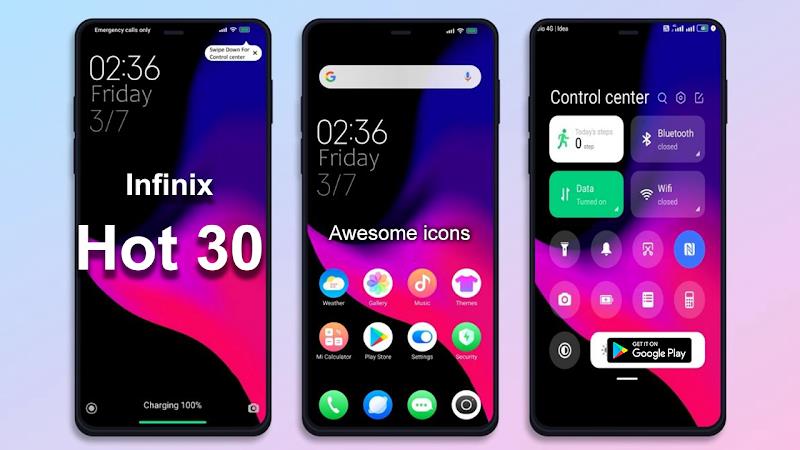 Infinix Hot 30 Launcher:Themes ภาพหน้าจอ 4