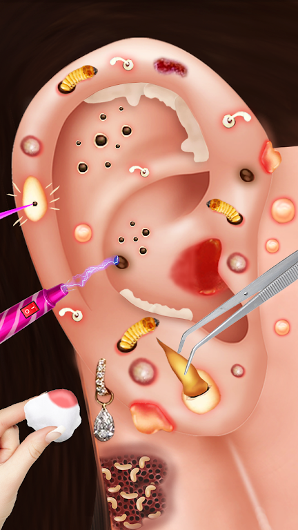 Ear Wax Salon:ASMR Doctor Game スクリーンショット 2