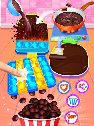 Chocolate Pop It Desserts ဖန်သားပြင်ဓာတ်ပုံ 3