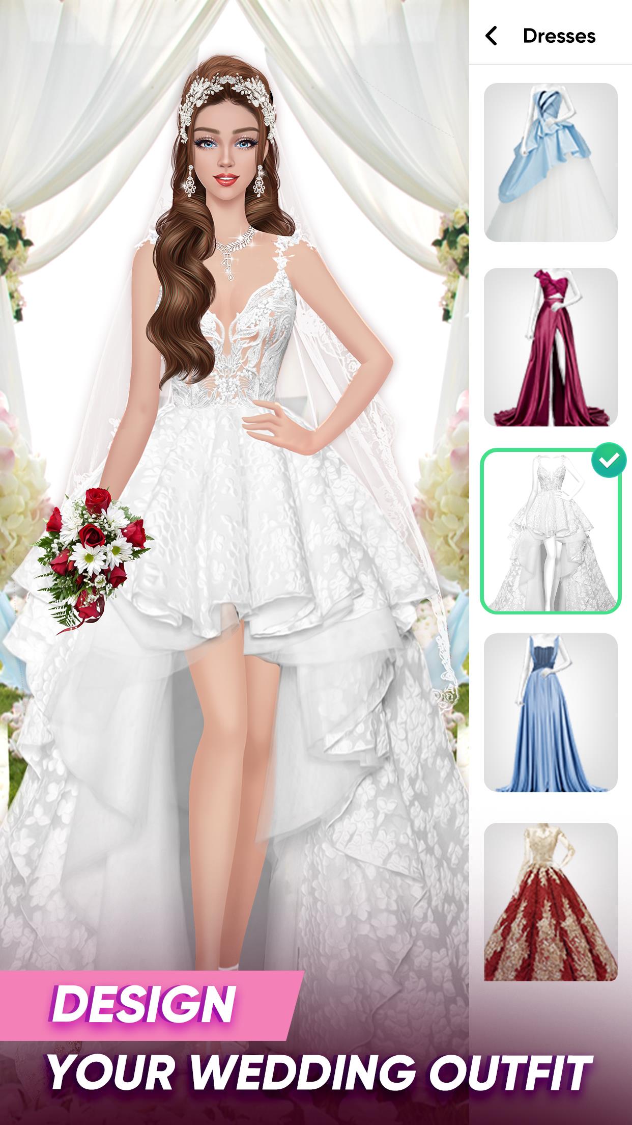 Wedding Dress Up Bridal Makeup スクリーンショット 3