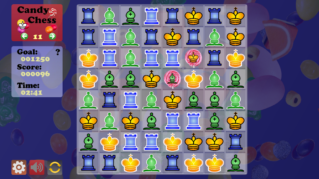 Candy Chess Schermafbeelding 1