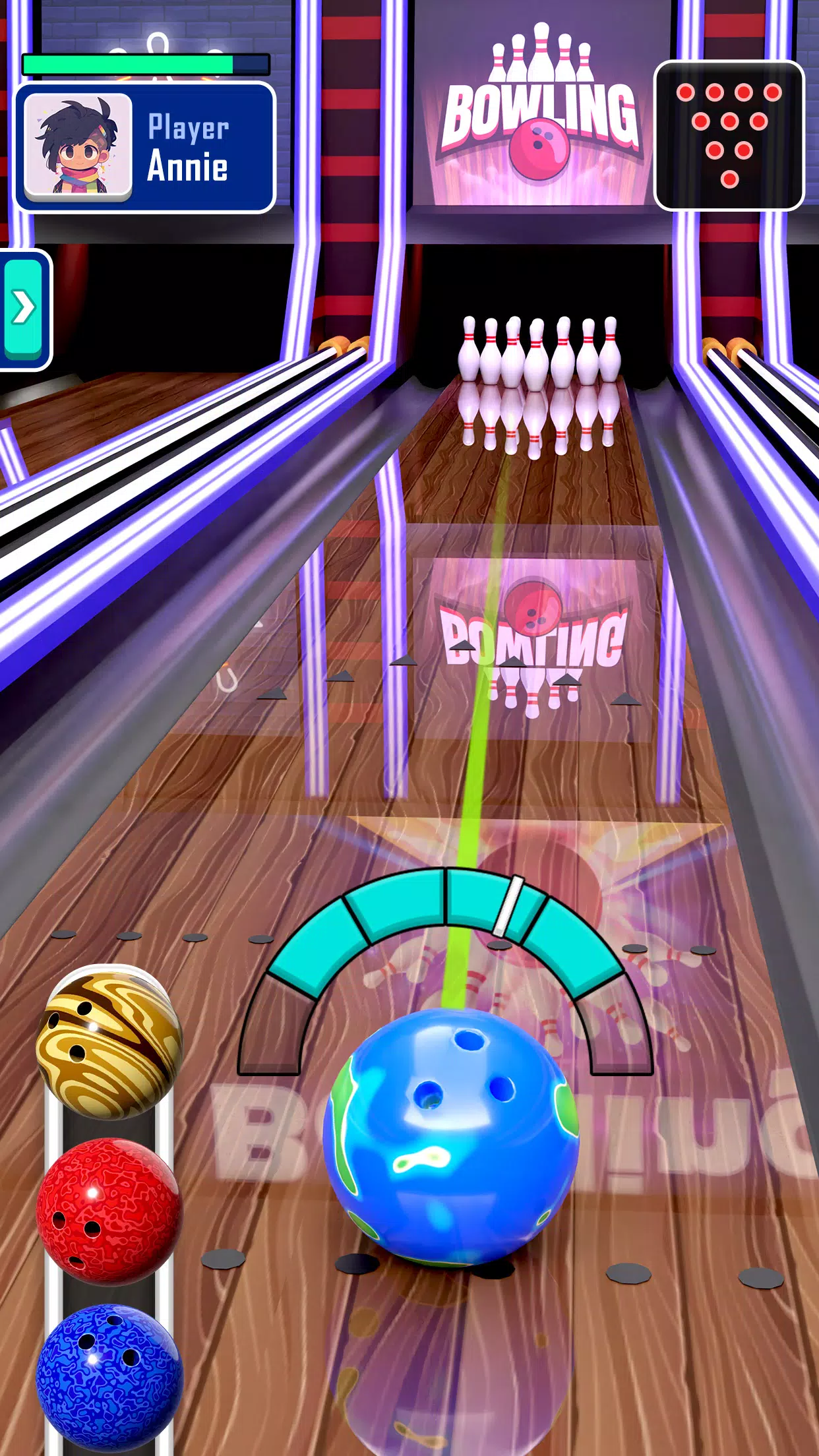 Bowling Captura de tela 3