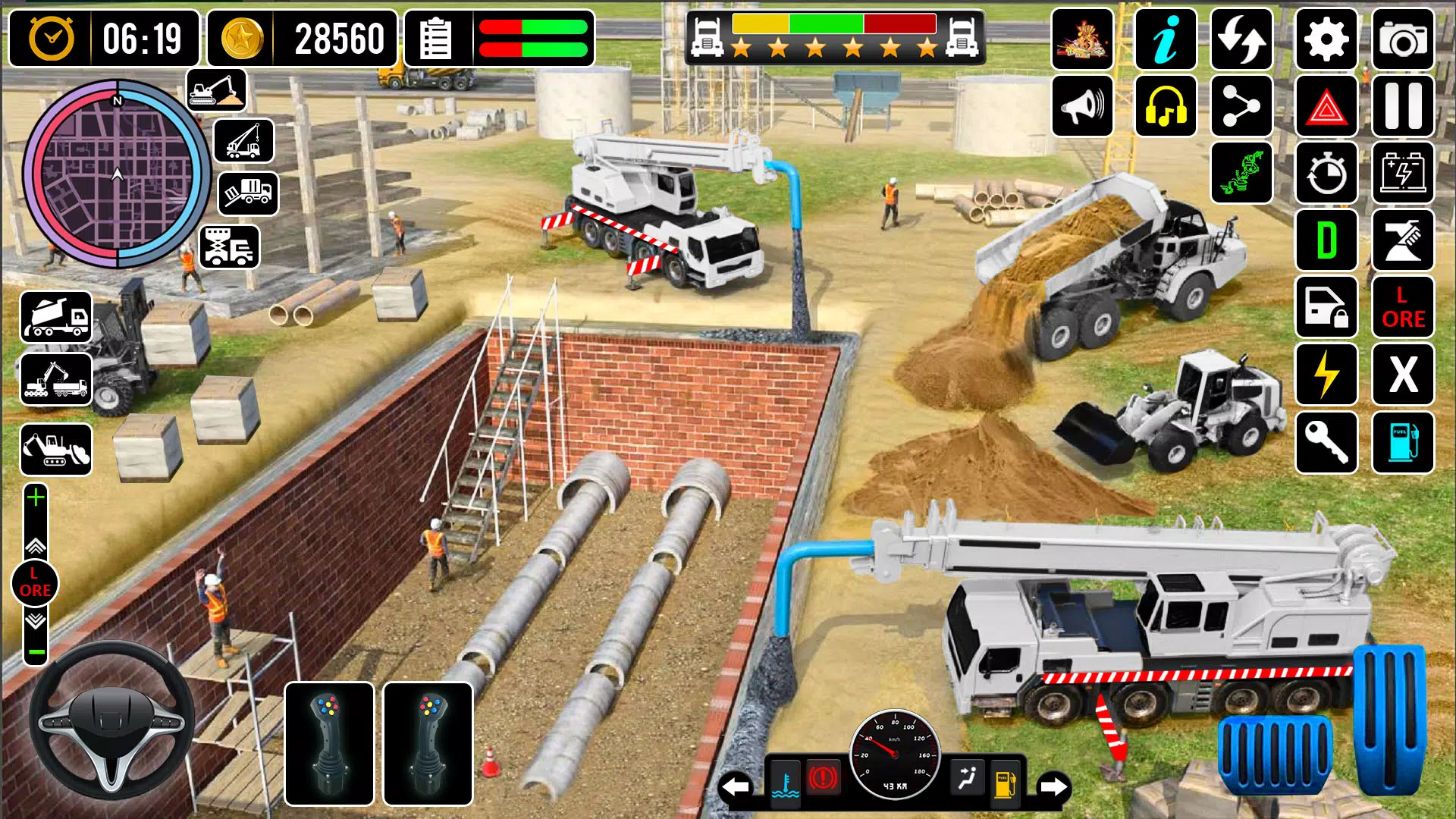 Snow Excavator Simulator Game 스크린샷 2