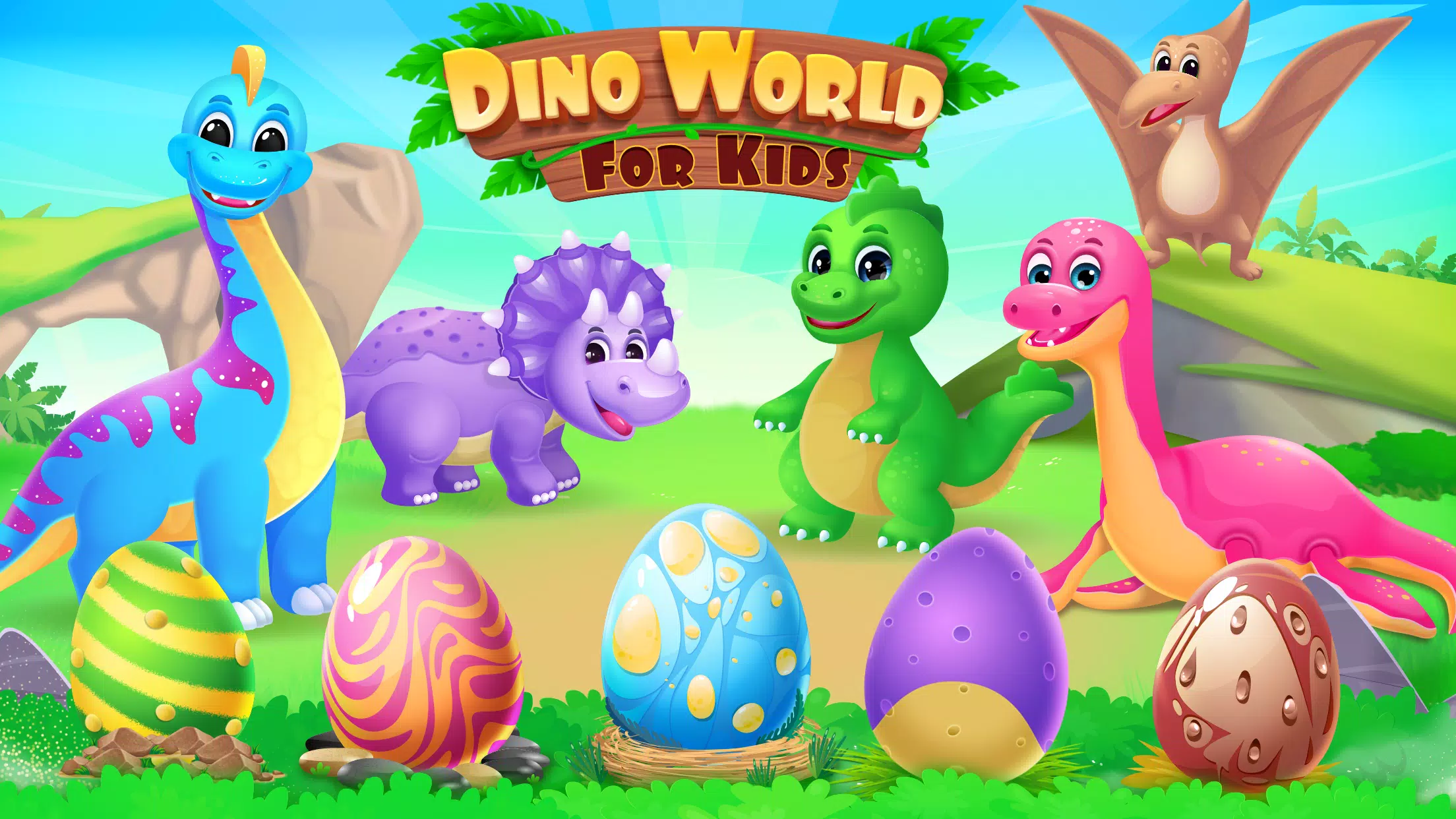 Dino World Jurassic for Kids Capture d’écran 1