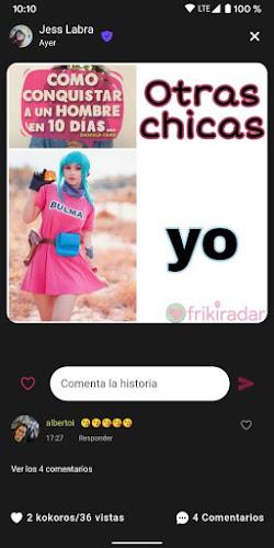 FrikiRadar, citas para frikis Screenshot 4