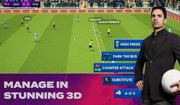 Soccer Manager 2024 Mod Captura de tela 1