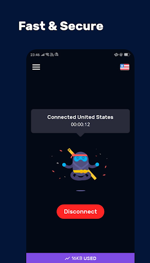 VPN9: Fast Secure VPN Ekran Görüntüsü 3