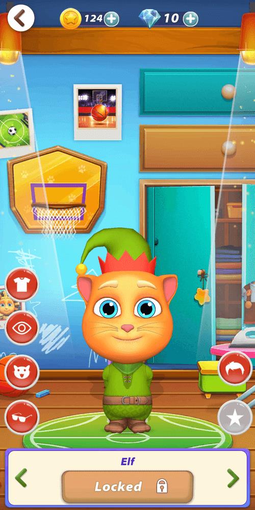 Virtual Pet Tommy - Cat Game Captura de tela 2