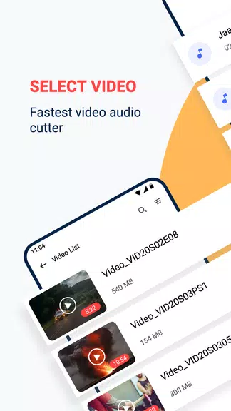 Video Cutter, Cropper, Audio C ဖန်သားပြင်ဓာတ်ပုံ 2