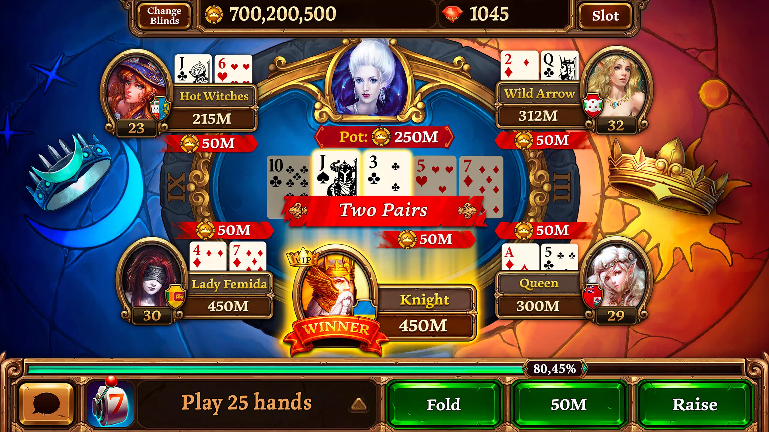 Texas Holdem Poker & Blackjack Zrzut ekranu 1