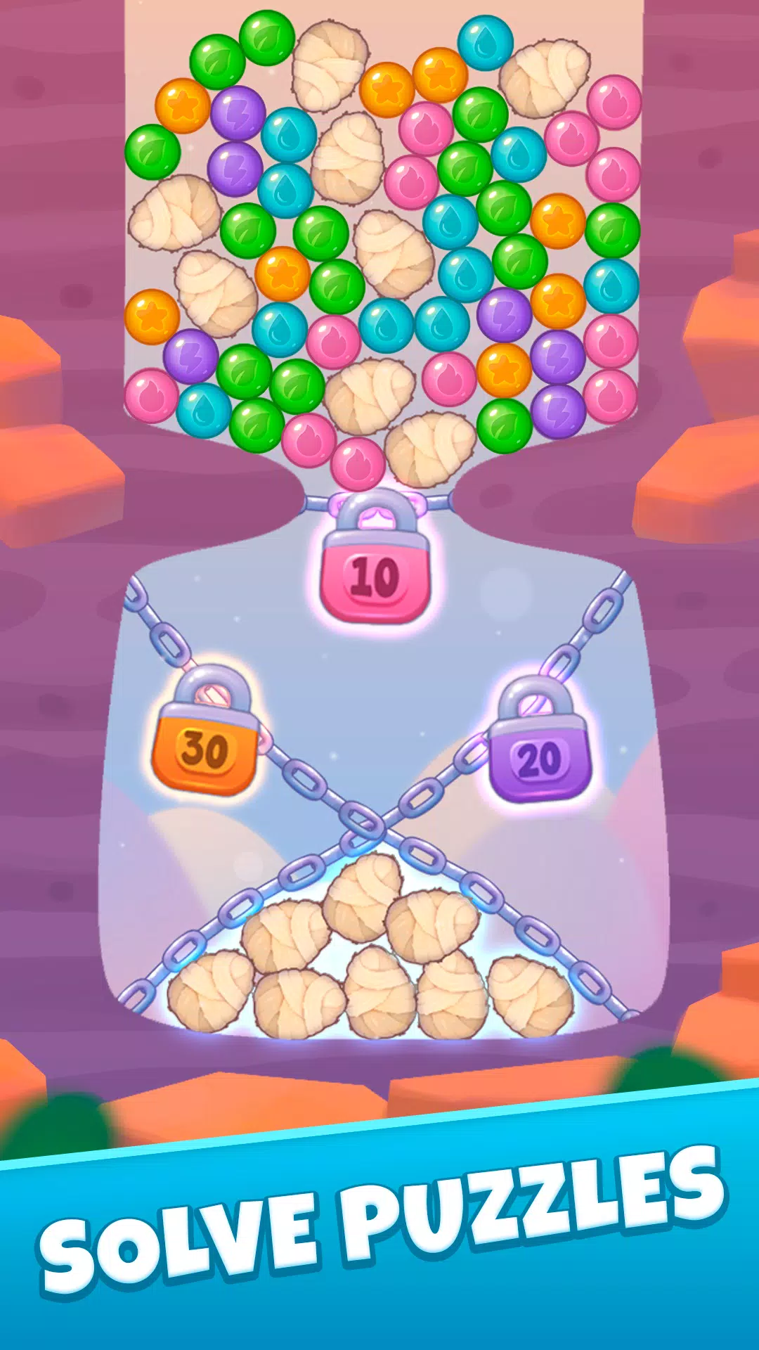 Pop Blast - Match Ball Puzzle ဖန်သားပြင်ဓာတ်ပုံ 2