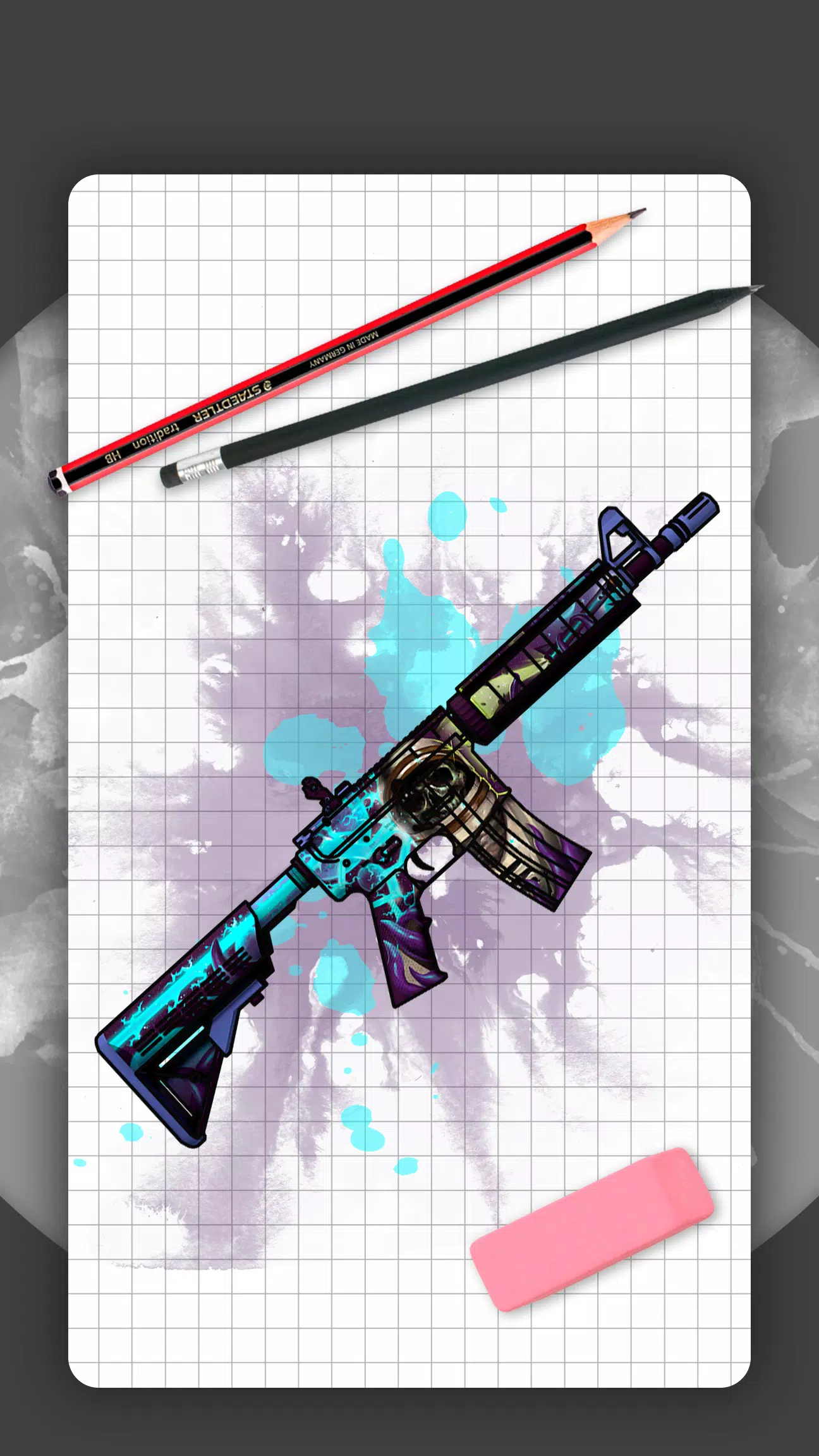 How to draw weapons. Skins應用截圖第1張