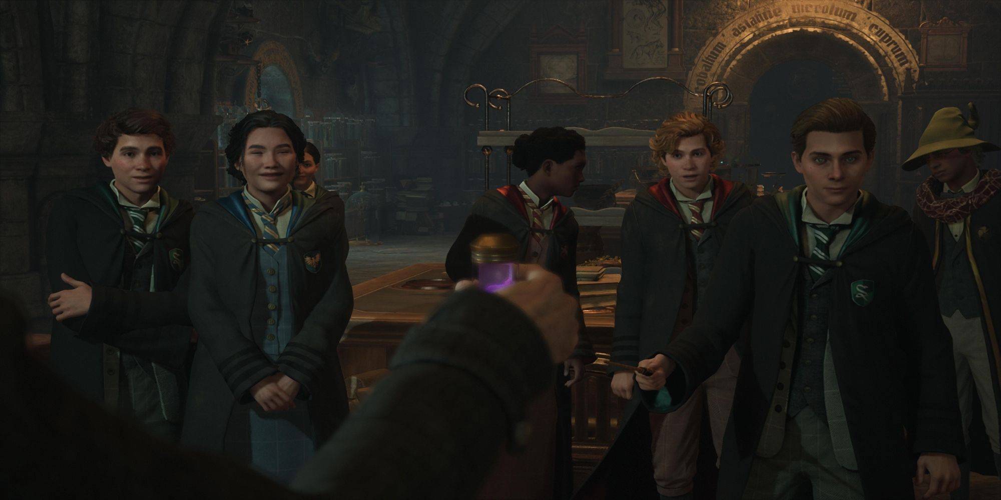 Come usare le pozioni contemporaneamente in Hogwarts Legacy
