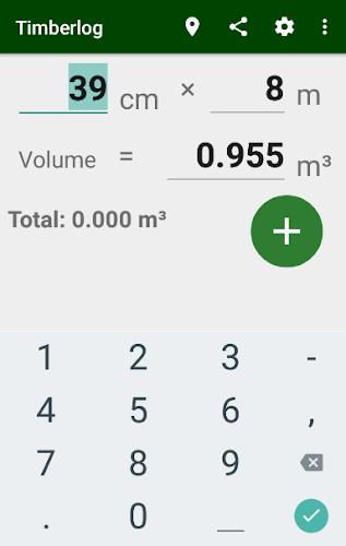 Timberlog - Timber calculator Capture d’écran 1