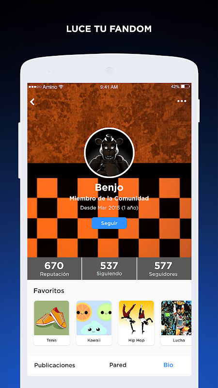 FNAF Amino en Español Ekran Görüntüsü 1