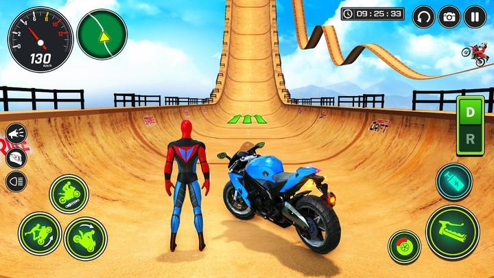 Superhero Bike Stunt Games GT スクリーンショット 3