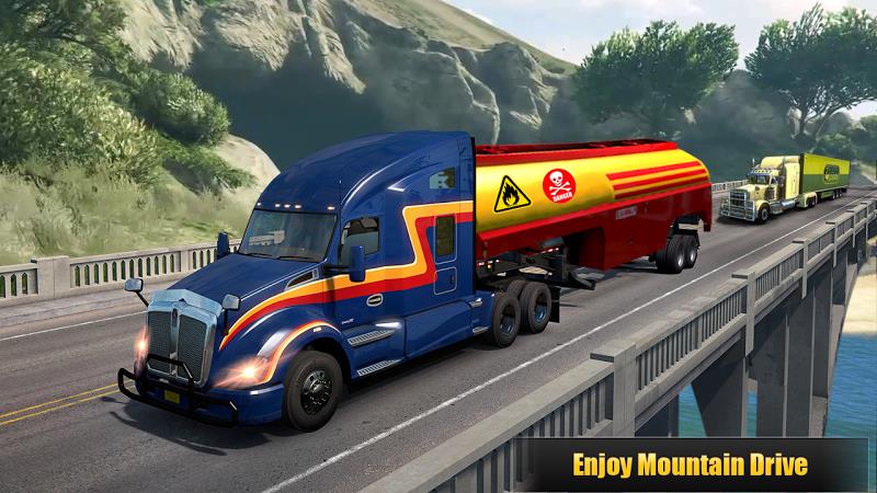 Truck Sim :Modern Tanker Truck Captura de tela 4