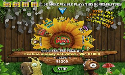 Big Money Bugs Slots 스크린샷 2