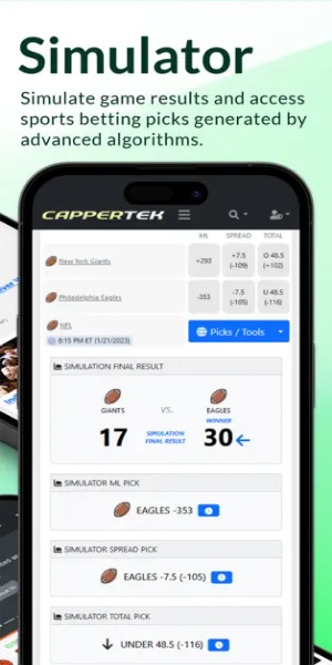 CapperTek Sports Betting Tools Ảnh chụp màn hình 1